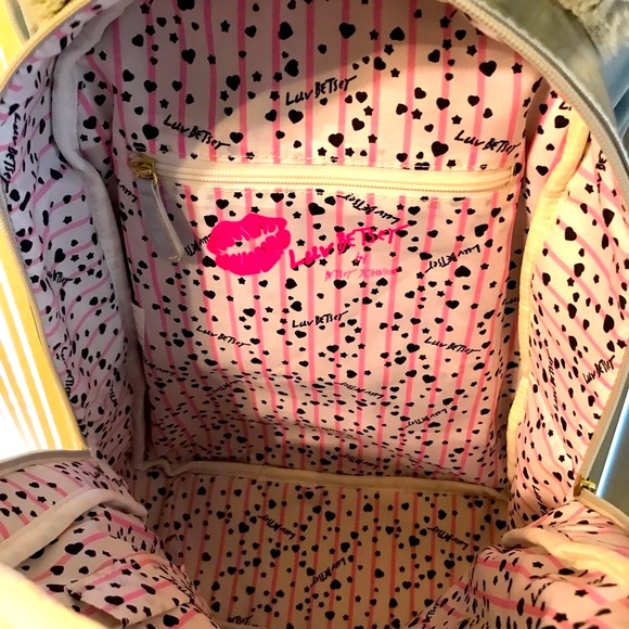 Betsey Johnson Koala Hooded Gray Book Bag/back pack NWT - Picture 3 of 12